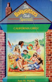 Cover of: California girls!