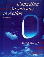 Cover of: Canadian Advertising Action by TUCKWELL