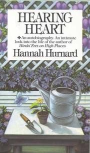 Cover of: Hearing Heart by Hannah Hurnard