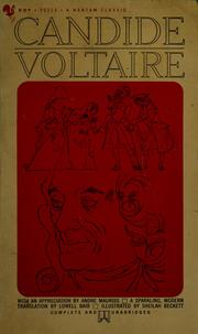 Cover of: Candide. by Voltaire