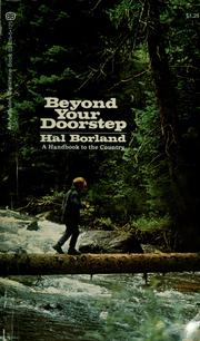 Cover of: Beyond your doorstep: a handbook to the country