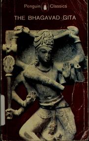 Cover of: The Bhagavad gita: translated from the Sanskrit with an introduction by Juan Mascaró.