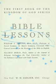 Cover of: Bible lessons