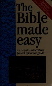 Cover of: The Bible made easy