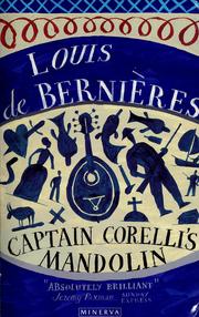 Cover of: Captain Corelli's mandolin by Louis de Bernières
