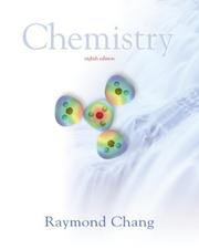 Cover of: Chemistry, Eighth Edition by Raymond Chang, Brandon Cruickshank