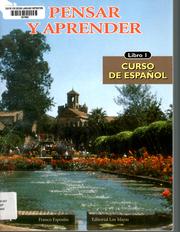 Pensar y aprender, libro 1 by Franco Esposito