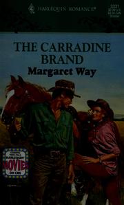 Cover of: The Carradine Brand by Margaret Way