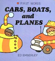 Cover of: Cars, boats, and planes