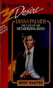 Cover of: Case Of The Mesmerizing Boss by 