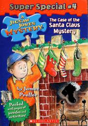 Cover of: The case of the Santa Claus mystery