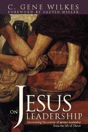 Cover of: Jesus on leadership