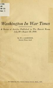 Washington in war times