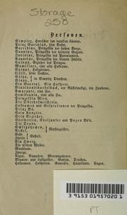 Cover of: Prinz Papagei: Weihnachts-Komödie mit Gesang und Tanz in fünf Aufzügen