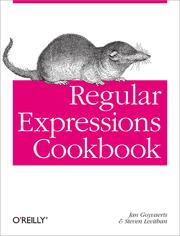 Regular Expressions Cookbook by Jan Goyvaerts, Steven Levithan