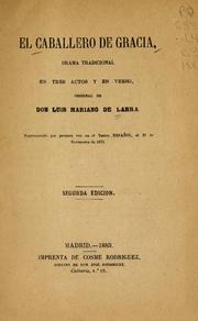 Cover of: El caballero de Gracia by Luis Mariano de Larra