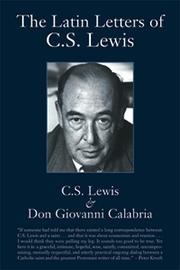 Cover of: The Latin letters of C.S. Lewis