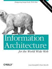 Cover of: Information architecture for the World Wide Web