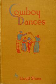 Cowboy dances by Lloyd Shaw