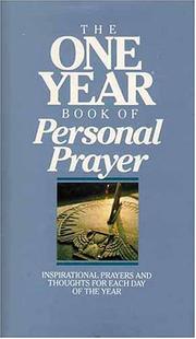 Cover of: The One year book of personal prayer