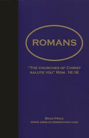 Cover of: Romans - A Bible commentary on Romans by 