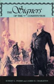 Cover of: The  signers of the Constitution