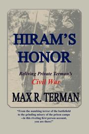 Cover of: Hiram's Honor by Max R. Terman