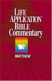 Cover of: Matthew by Bruce B. Barton ... [et al.].