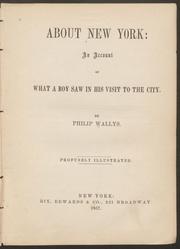 Cover of: About New York by Philip Wallys