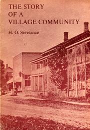 Cover of: The story of a village community