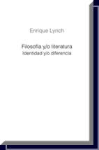 Cover of: Filosofía y/o literatura: identidad y/o diferencia