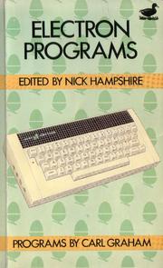 Cover of: Electron Programs by N. Hampshire