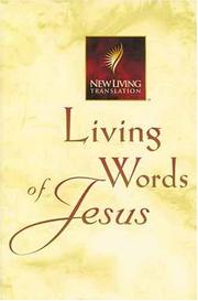 Cover of: Living words of Jesus | 