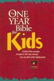 Cover of: The one year Bible for kids