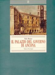 Cover of: Il  Palazzo del Governo di Ancona by Fabio Mariano ; prefazione di Pietro Zampetti.