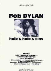Cover of: Bob Dylan halb & halb & eins