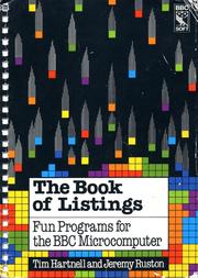 The Book of Listings by Tim Hartnell