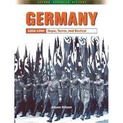 Cover of: Germany 1858-1990 by Alison Kitson