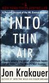 Cover of: Into Thin Air by 