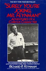 Cover of: "Surely You're Joking, Mr. Feynman!": Adventures of a Curious Character