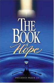 Cover of: The Book of hope.