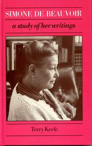 Cover of: Simone de Beauvoir: A Study of her Writings