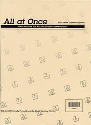 Cover of: All at Once by 