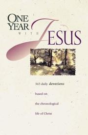 Cover of: One year with Jesus: New Living Translation