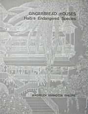 Gingerbread houses, Haïti's endangered species by Anghelen Arrington Phillips