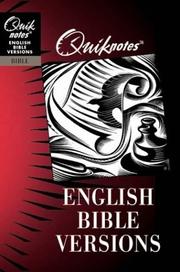 Cover of: English Bible versions by Philip Wesley Comfort