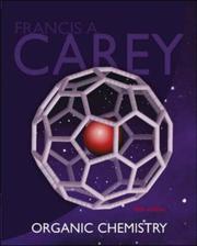 Cover of: Organic Chemistry with Online Learning Center and Learning by Model CD-ROM by Francis A. Carey, Francis A. Carey