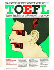 Cover of: Barron's how to prepare for the TOEFL test of English as a foreign language