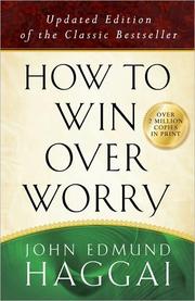 Cover of: How to win over worry by 