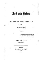 Cover of: Soll und Haben by Gustav Freytag